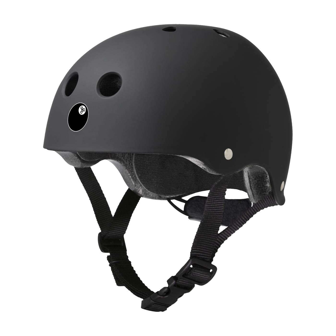 Triple Eight | Eight Ball Fit Dial Helmet Matte Black