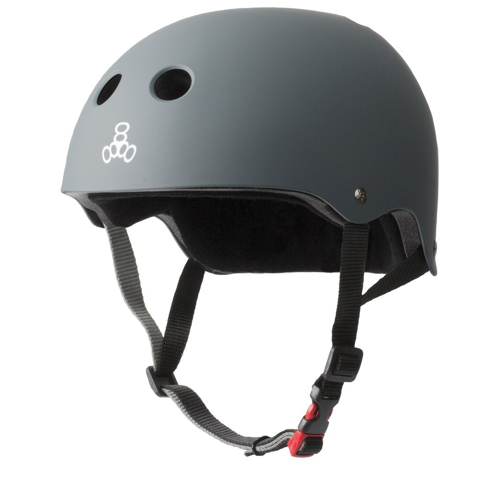 Triple 8 | The Certified Sweatsaver Helmet - Rubber Carbon