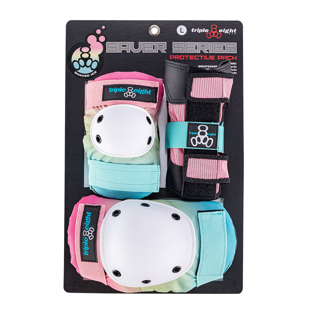 Triple 8| Saver Series Pads 3-Pack - Shaved Ice