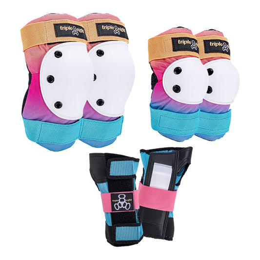 Triple 8 | Saver Series Pads 3-Pack - Colour Collection - Sunset