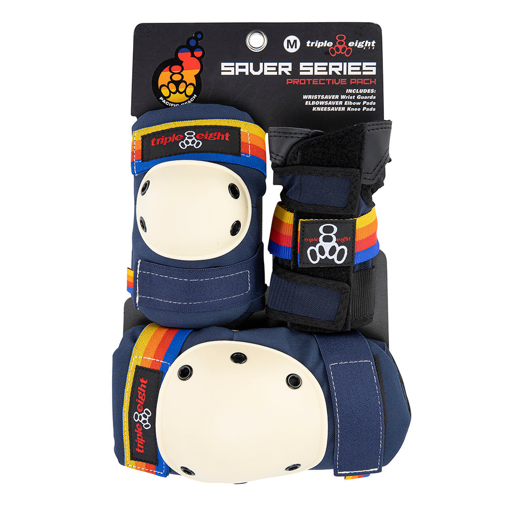 Triple 8 | Saver Series Pads 3-Pack - Pacific Beach