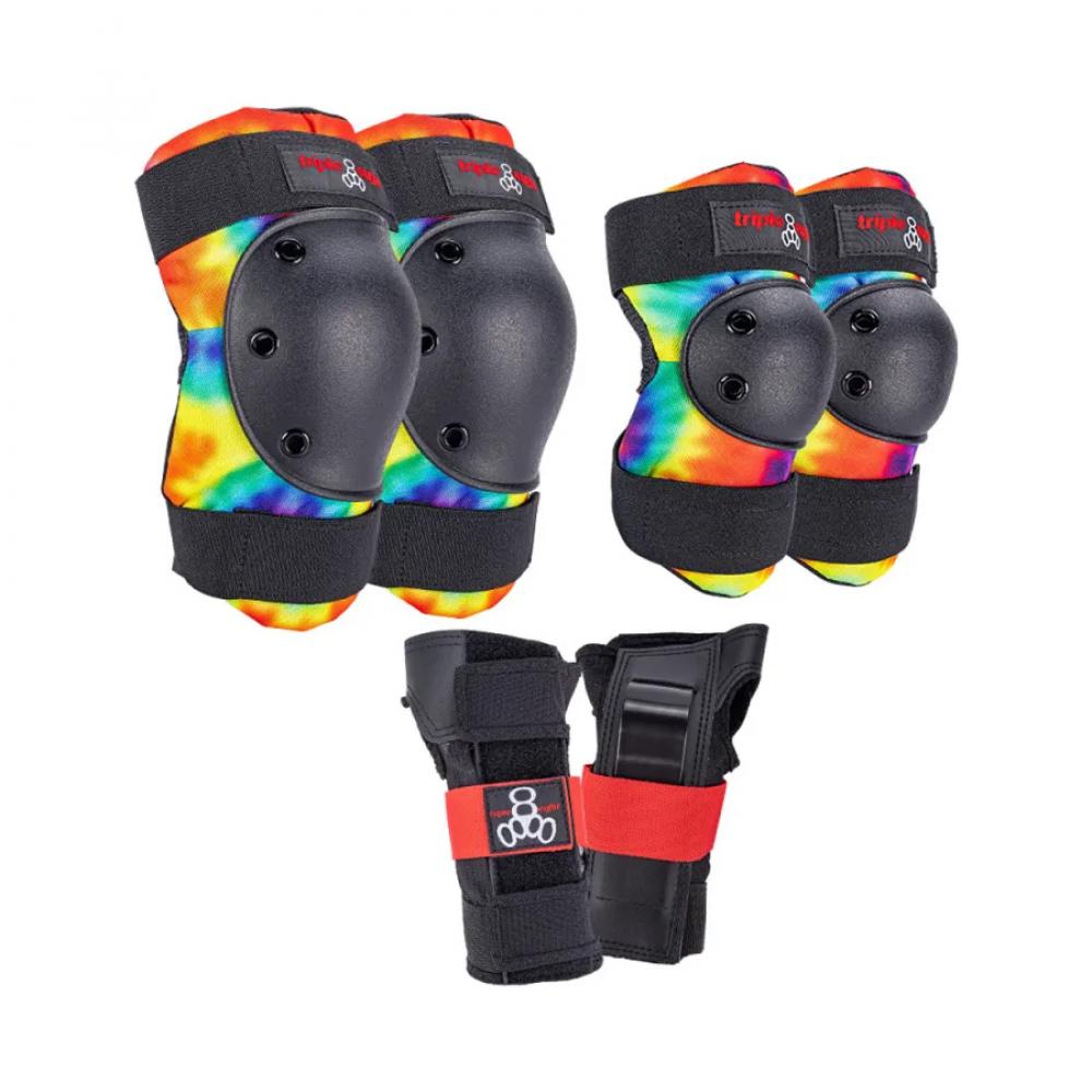 Triple 8| Saver Series Pads 3-Pack - Tie Dye