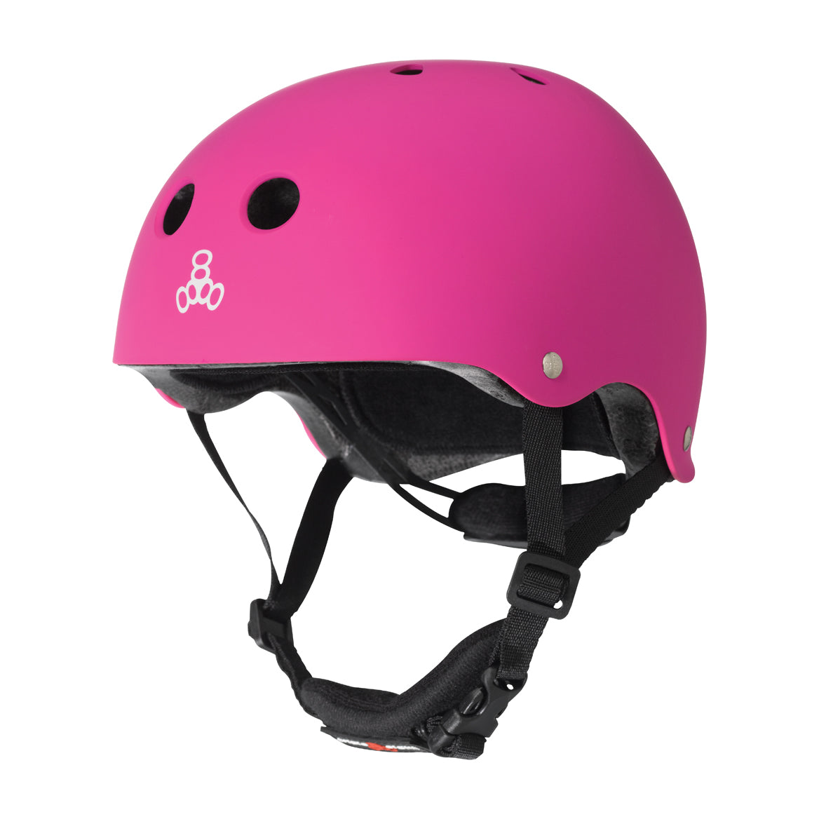 Triple 8 | Youth Lil 8 Helmet - Neon Pink