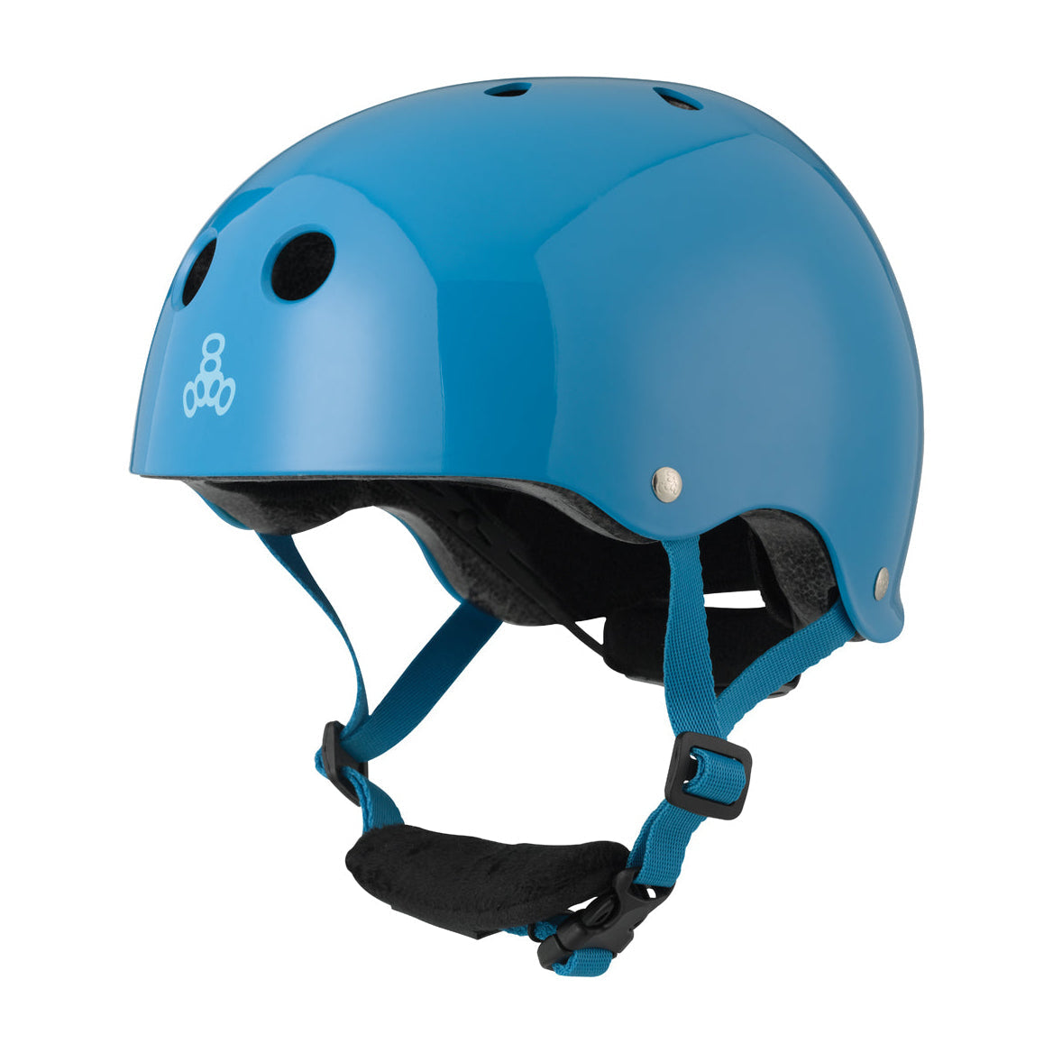 Triple 8 | Youth Lil 8 Helmet - Glossy Blue