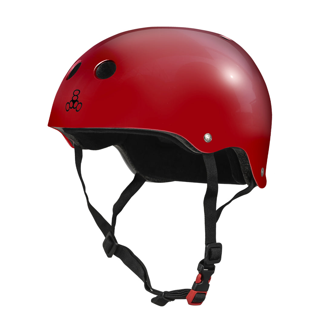 Triple 8| The Certified Sweatsaver Helmet - Red Glossy