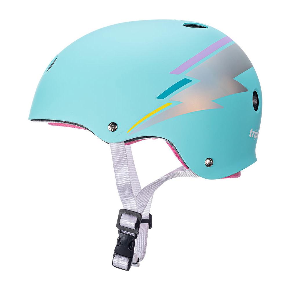 Triple 8| The Certified Sweatsaver Helmet - Teal/Hologram