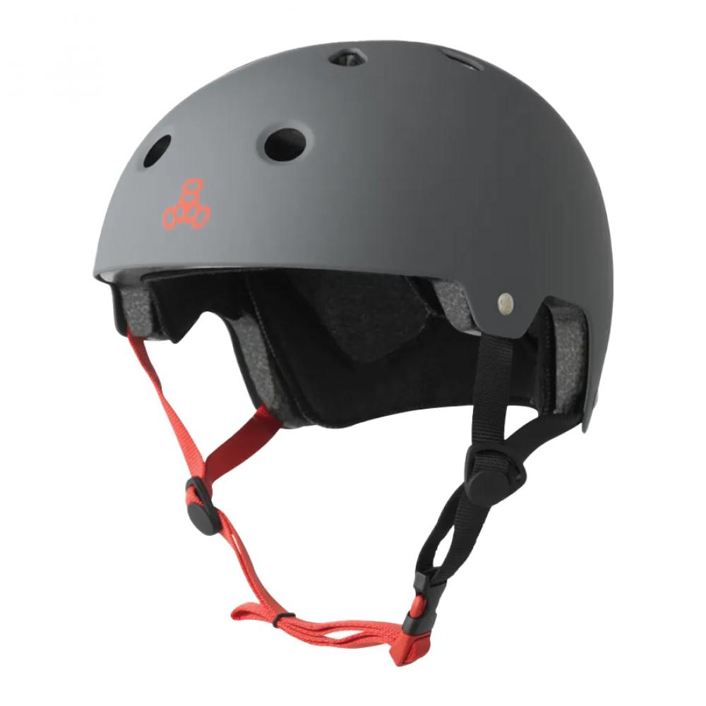 Triple 8| Dual Certified Helmet - Gunmetal Grey