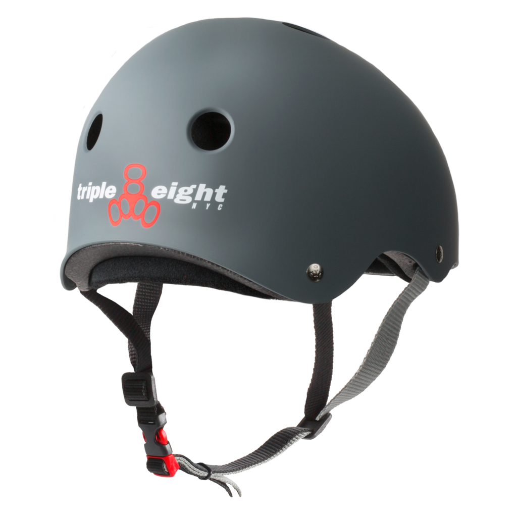 Triple 8 | The Certified Sweatsaver Helmet - Rubber Carbon