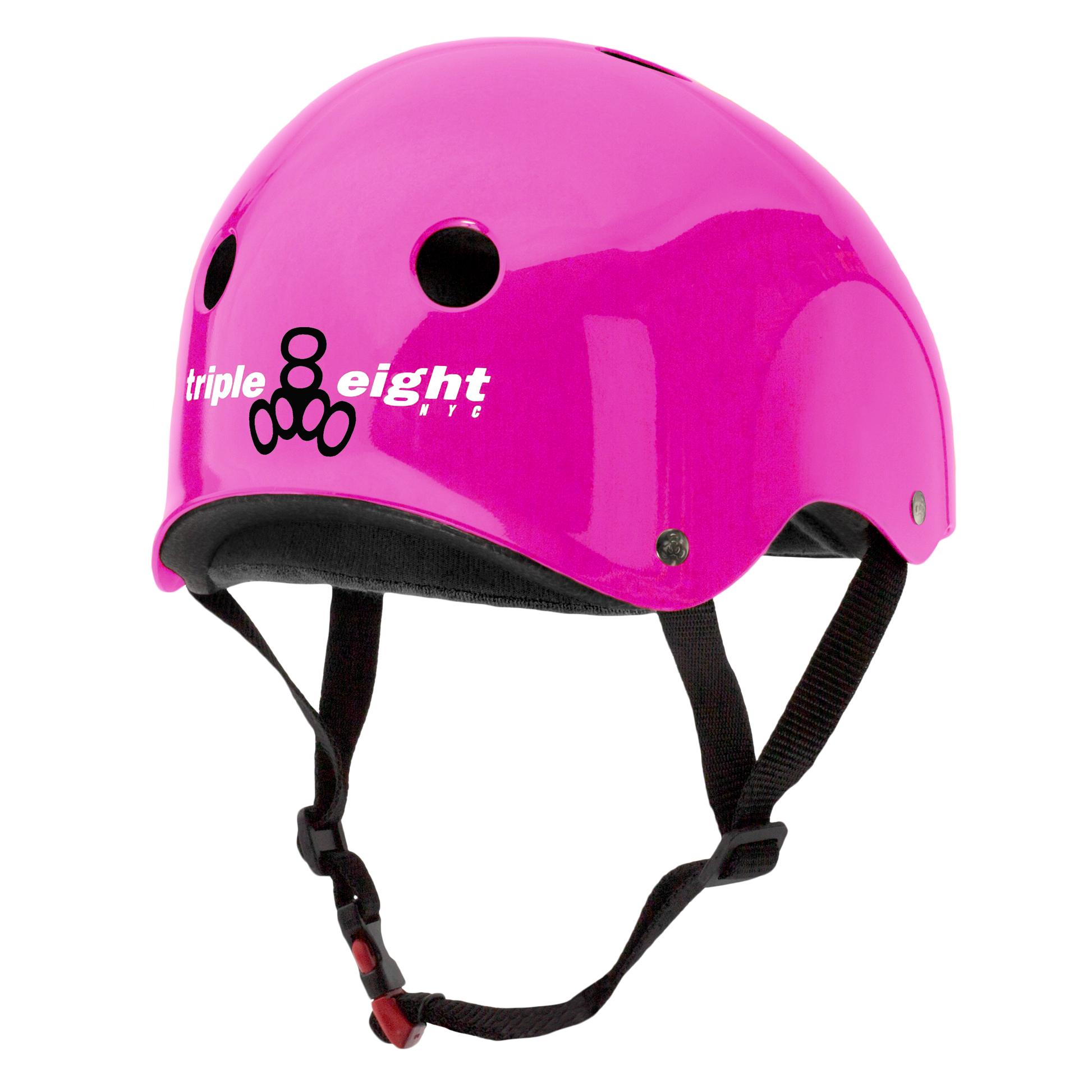 Triple 8 | The Certified Sweatsaver Helmet - Glossy Edition - Pink