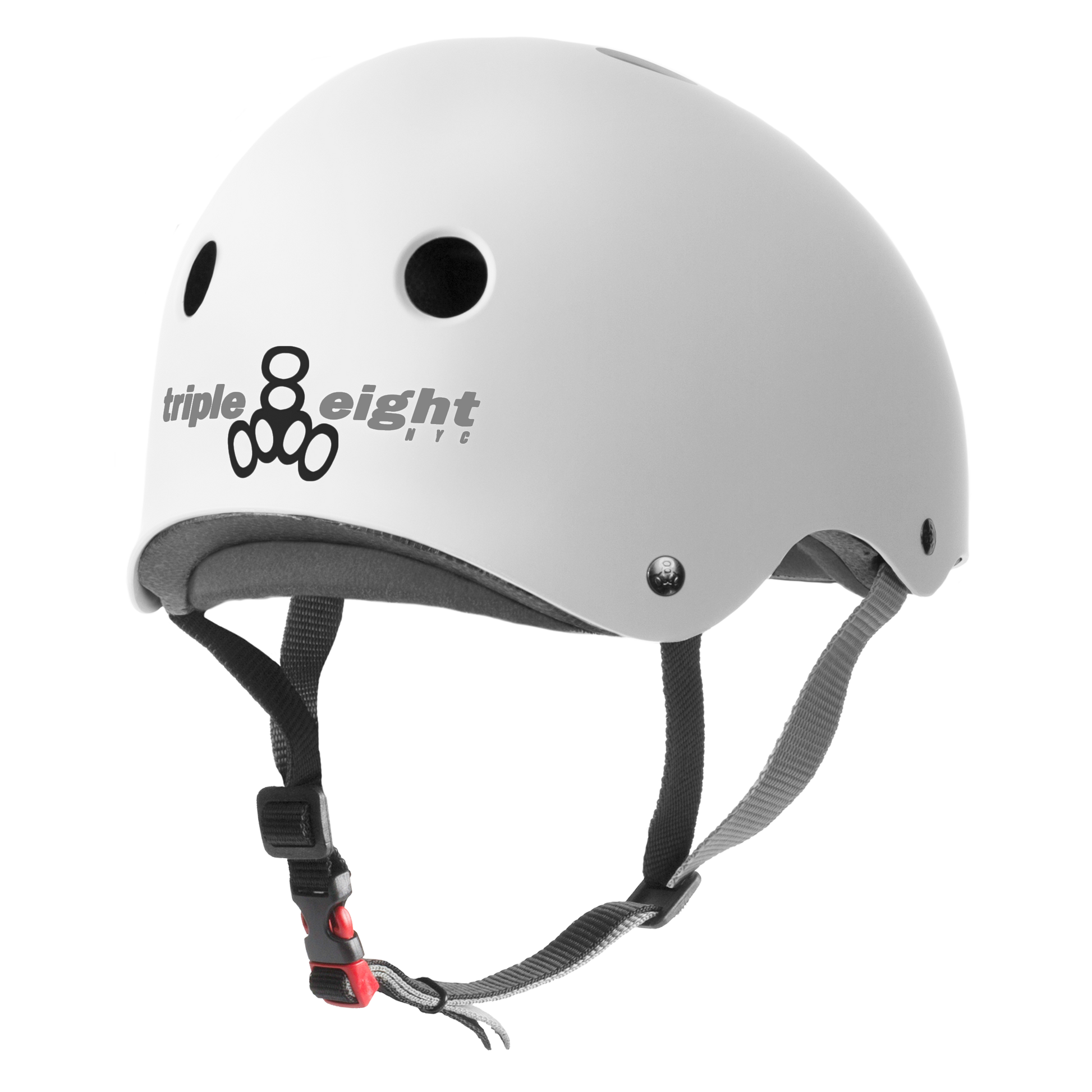 Triple 8 | The Certified Sweatsaver Helmet - Rubber White