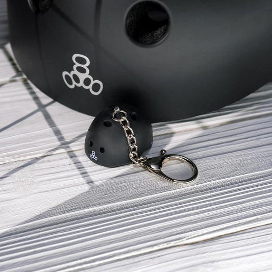 Helmet Key Chain - Black