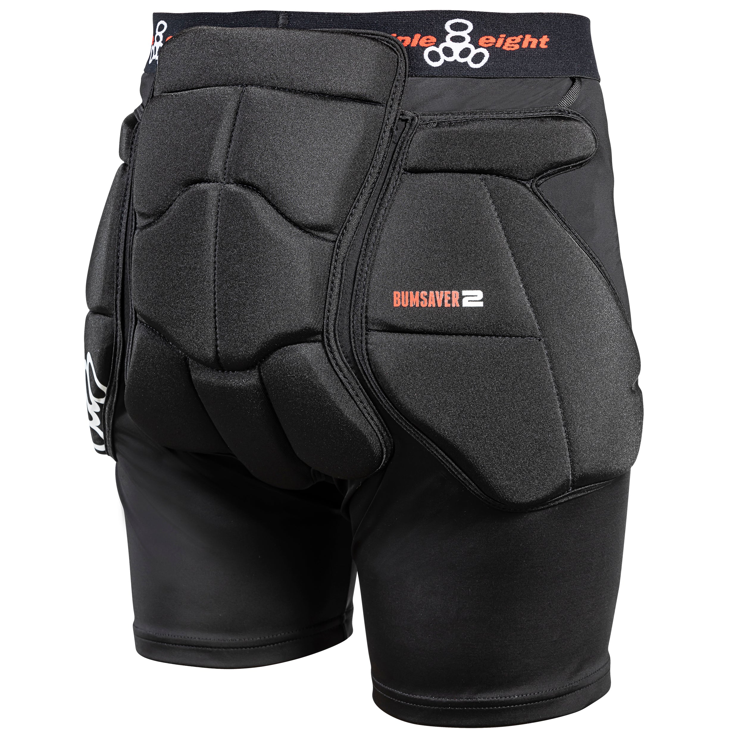Bumsaver 2 Padded Shorts - Black – Triple 8 EU