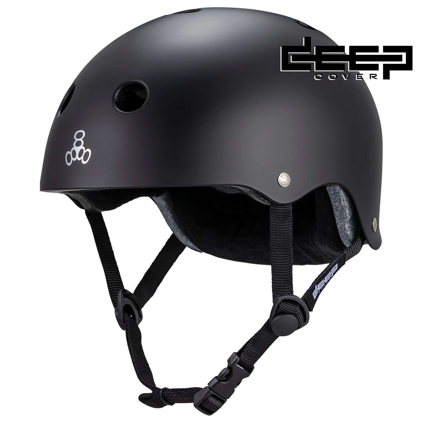 Triple 8 | Deep Cover Helmet - Black Matte