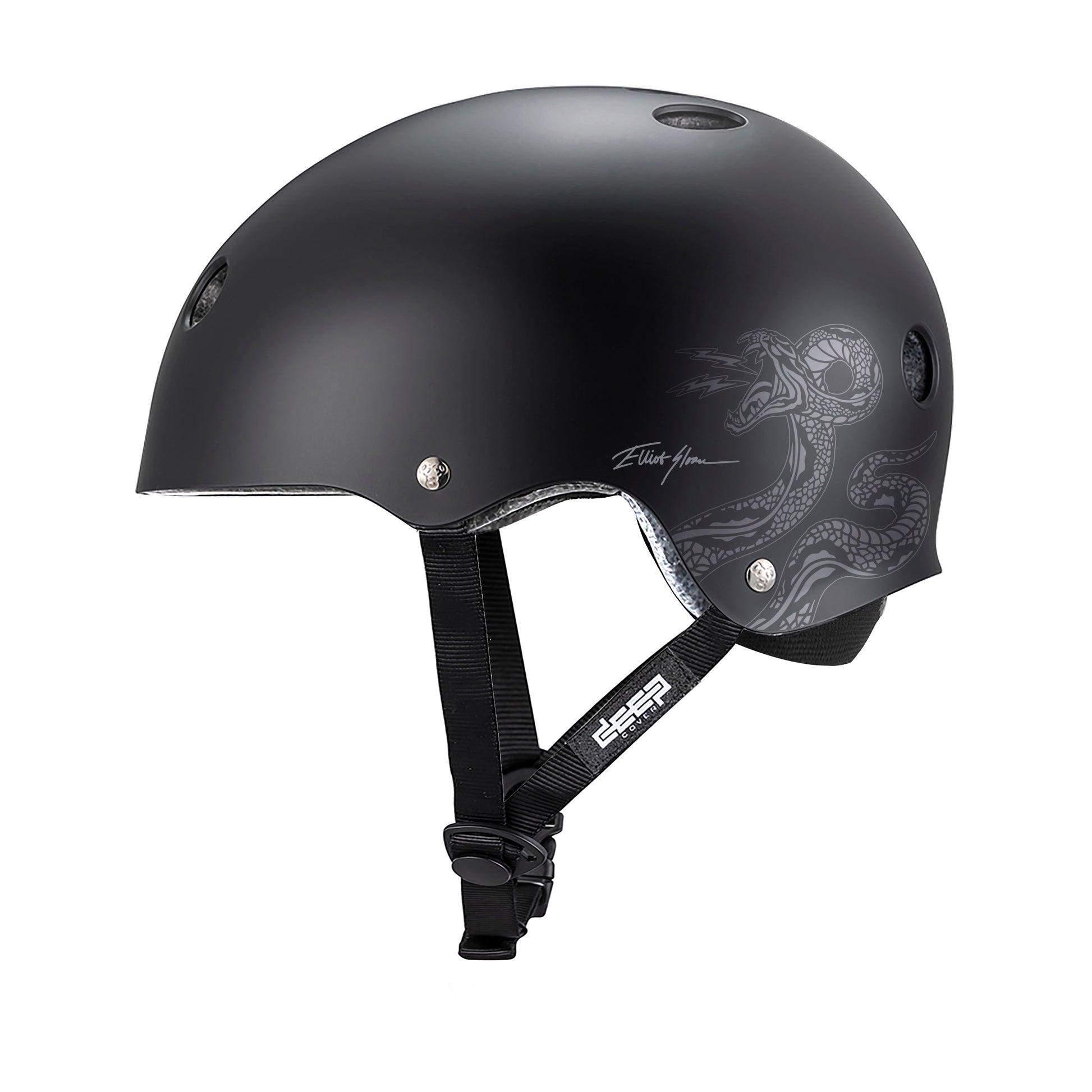 Triple 8 | Deep Cover Helmet - Elliot Sloan Signature Edition - Black